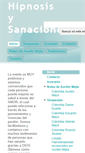 Mobile Screenshot of hipnosisysanaciones.com